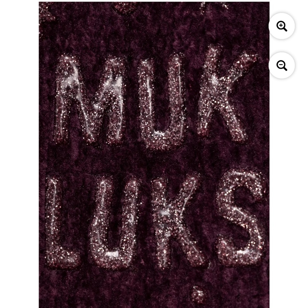 Muk Lukas Cabin Sock 2 Pair Pack New With Tags Size Small/Medium - Picture 13 of 13